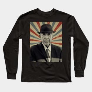 Leonard Cohen Long Sleeve T-Shirt